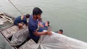 দৌলতদিয়া ঘাটের পন্টুন থেকে পদ্মায় পড়ে যুবকের মৃত্যু