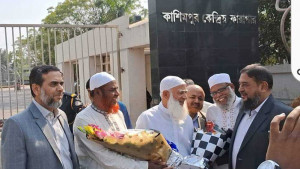 জেল থে‌কে ছাড়া পেলেন জামায়াত আ‌মির