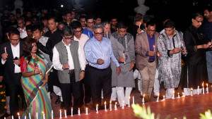 আলোর মিছিলে গণহত্যার আন্তর্জাতিক স্বীকৃতি দাবি