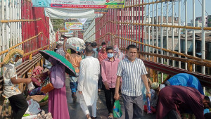 ফরিদপুর শহরের বেইলি সেতুতে ফের চাঁদাবাজি