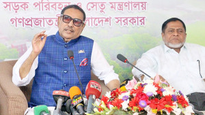 লক্করঝক্কর বাসে কি আমি রঙ করব: ওবায়দুল কাদের