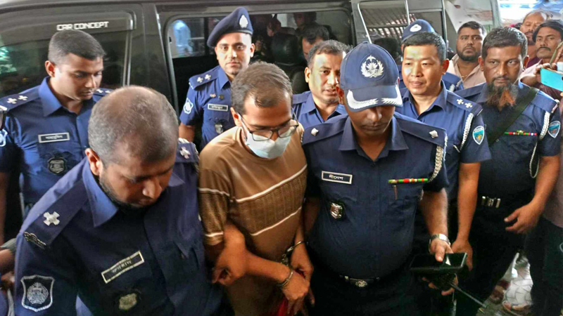 রিমান্ড শেষে কারাগারে আম্মান, দেননি স্বীকারোক্তি রিমান্ড শেষে কারাগারে আম্মান, দেননি স্বীকারোক্তি
