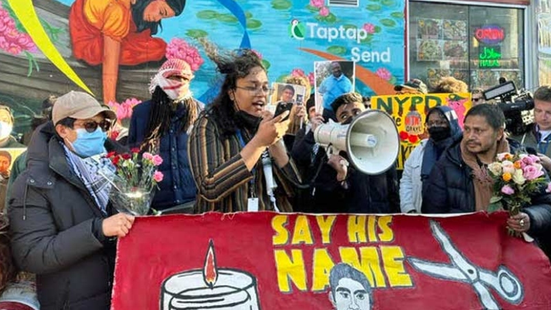 নিউইয়র্কে প্রবাসীদের বিক্ষোভ সমাবেশ নিউইয়র্কে প্রবাসীদের বিক্ষোভ সমাবেশ