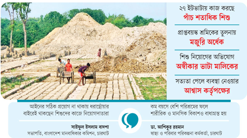 শিশুর কাঁধে দাদনের বোঝা শিশুর কাঁধে দাদনের বোঝা