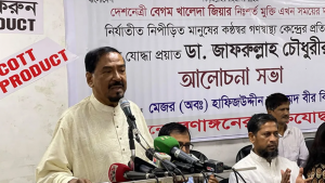 উপজেলা নির্বাচনে ভোটারের আকাল: মেজর হাফিজ