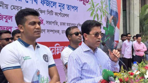 ডিএসসিসি এলাকায় ২৫ শতাংশের বেশি বনায়ন করা হবে