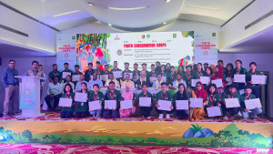 তরুণদের বন্যপ্রাণীর ক্ষতি না করার শপথ করালেন প্রধান বন সংরক্ষক