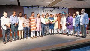 সংবাদপত্র হকার্স সমিতির সুপারভাইজার-বিতরণকারীদের সঙ্গে সমকালের মতবিনিময়