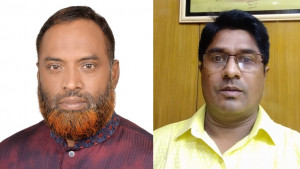 ১৭-২০ গ্রেড সরকারি কর্মচারী সমিতির সভাপতি রফিকুল আলম, সম্পাদক নূর আলম