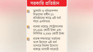 জ্বালানি খাতে বকেয়া শুল্ককর ৫৫ হাজার কোটি টাকা
