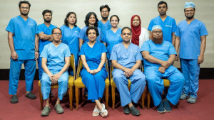 সেরা ক্লিনিক্যাল রিসার্চ টিমের স্বীকৃতি হার্ট ফাউন্ডেশনকে