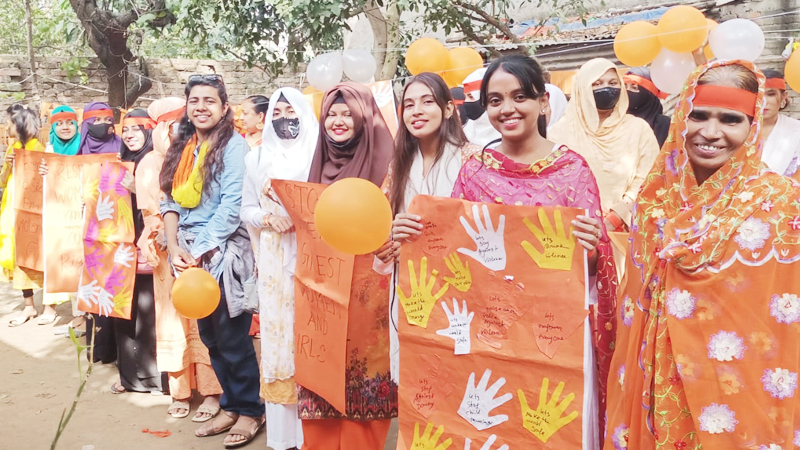 সহিংসতা বন্ধে নারী মৈত্রীর ১৬ দিনের কর্মসূচি সহিংসতা বন্ধে নারী মৈত্রীর ১৬ দিনের কর্মসূচি