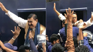 আদালতে শাজাহান ও সোবহান, গলায় ফুলের মালা দিয়ে মুক্তি দাবি