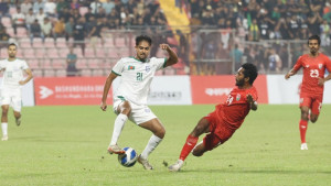 ঘরের মাঠে মালদ্বীপের বিপক্ষে বাংলাদেশের হার