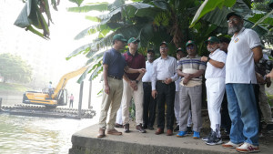 রামপুরা খালে পরিচ্ছন্নতা অভিযান শুরু ডিএনসিসির
