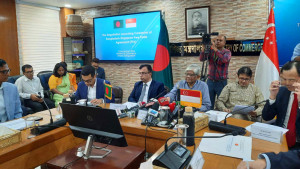সিঙ্গাপুরের সঙ্গে এফটিএ স্বাক্ষরে দর কষাকষি শুরু