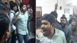 জাকসুর আলোচনায় শিবির নেতারা, সভা বয়কট প্রগতিশীলদের