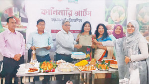 রন্ধনশিল্পে আগ্রহীদের প্রশিক্ষণ দিল এসএমই ফাউন্ডেশন