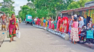 সুপেয় পানির সংকটে হুমকিতে শিশুস্বাস্থ্য