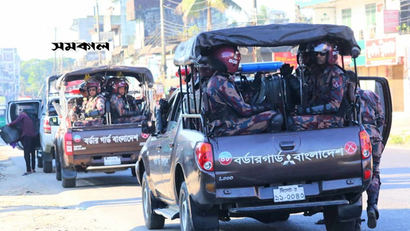যাত্রাবাড়ী-ডেমরা এলাকায় ৬ প্লাটুন বিজিবি মোতায়েন যাত্রাবাড়ী-ডেমরা এলাকায় ৬ প্লাটুন বিজিবি মোতায়েন