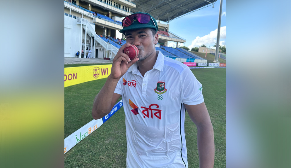 তাসকিনের ফাইফার, ১৫২ রানে অলআউট ওয়েস্ট ইন্ডিজ তাসকিনের ফাইফার, ১৫২ রানে অলআউট ওয়েস্ট ইন্ডিজ
