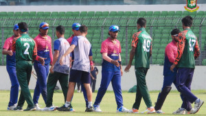 আমিরাতের বিপক্ষে টাইগার যুবাদের বড় জয়