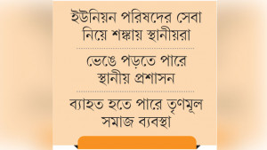 প্রান্তিক জনপদে উদ্বেগ