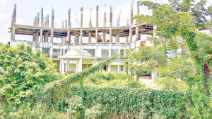৪ কোটি টাকার ভবন যেন ভূতুড়ে বাড়ি