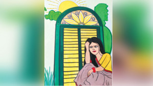 বর্ণিল রঙে চট্টগ্রাম কলেজের বাংলা বিভাগ