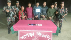 ভারতে অনুপ্রবেশকালে পঞ্চগড়ে ৬ বাংলাদেশি আটক