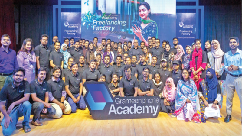 ফ্রিল্যান্সিং ফ্যাক্টরি চালু করল জিপি ফ্রিল্যান্সিং ফ্যাক্টরি চালু করল জিপি