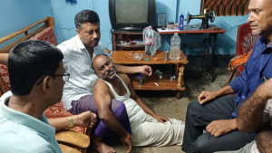নিহত ডেক ক্যাপ্টেন সৌরভের বাড়িতে শোকের মাতম