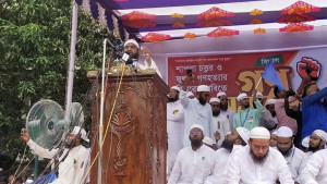 ছাত্র-জনতার বিজয়কে ছিনিয়ে নিতে স্বৈরাচারী শক্তি ষড়যন্ত্র করছে: মামুনুল হক