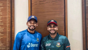 মিরাজকে এখনও নিজের অধিনায়ক মনে করেন শান্ত
