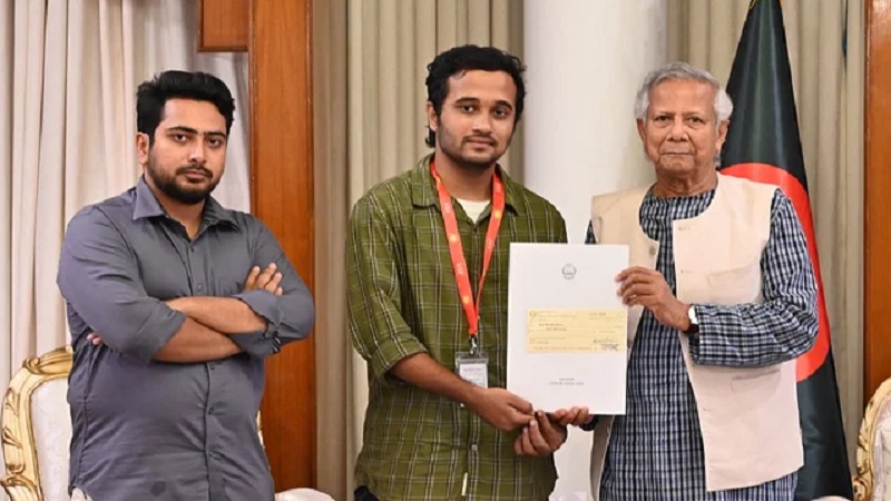 প্রধান উপদেষ্টার তহবিল থেকে ‘জুলাই শহীদ স্মৃতি ফাউন্ডেশনে’ ১০০ কোটি অনুদান প্রধান উপদেষ্টার তহবিল থেকে ‘জুলাই শহীদ স্মৃতি ফাউন্ডেশনে’ ১০০ কোটি অনুদান
