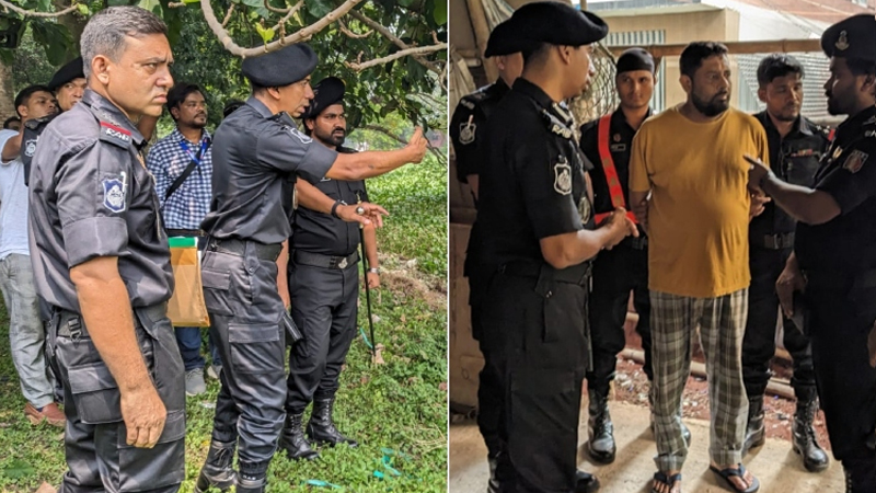 আজমেরীর টর্চার সেল ও লাশ ফেলার স্থান পরিদর্শন র্যাবের আজমেরীর টর্চার সেল ও লাশ ফেলার স্থান পরিদর্শন র্যাবের