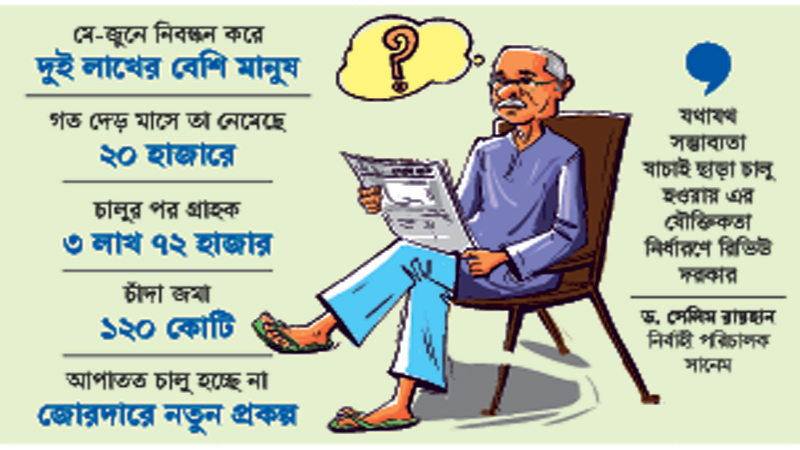 সর্বজনীন পেনশন কর্মসূচি স্থবির সর্বজনীন পেনশন কর্মসূচি স্থবির