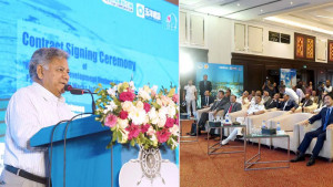 মাতারবাড়ী বন্দর উন্নয়ন প্রকল্পের চুক্তি সই