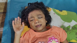 আরাধ্যর শারীরিক অবস্থা উন্নতির দিকে, আজ পায়ে অস্ত্রোপচার