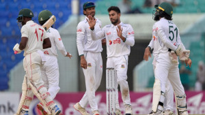 ইনিংস ব্যবধানে জিতে সিরিজে সমতা বাংলাদেশের