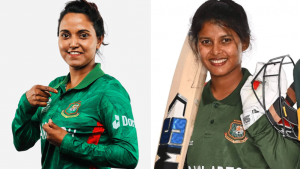 আইসিসি র‌্যাঙ্কিংয়ে ক্যারিয়ার সেরা অবস্থানে জ্যোতি-শারমিন 