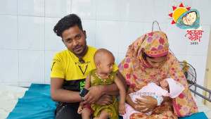 মেয়েকে ডাক্তার বানাতে চান রাকিবুল