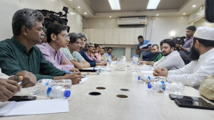 এনসিপি-গণসংহতি আন্দোলনের বৈঠক: নির্বাচনের ঘোষিত সময়ে সংস্কারে ঐক্য