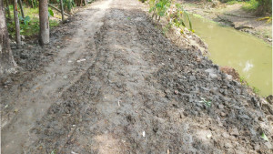 ছোট্ট রাস্তা মেরামতের বরাদ্দ গমেও নয়ছয়