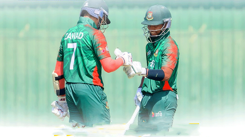 শ্রীলঙ্কায় ফাহাদ-জাওয়াদে বড় জয় যুবাদের শ্রীলঙ্কায় ফাহাদ-জাওয়াদে বড় জয় যুবাদের
