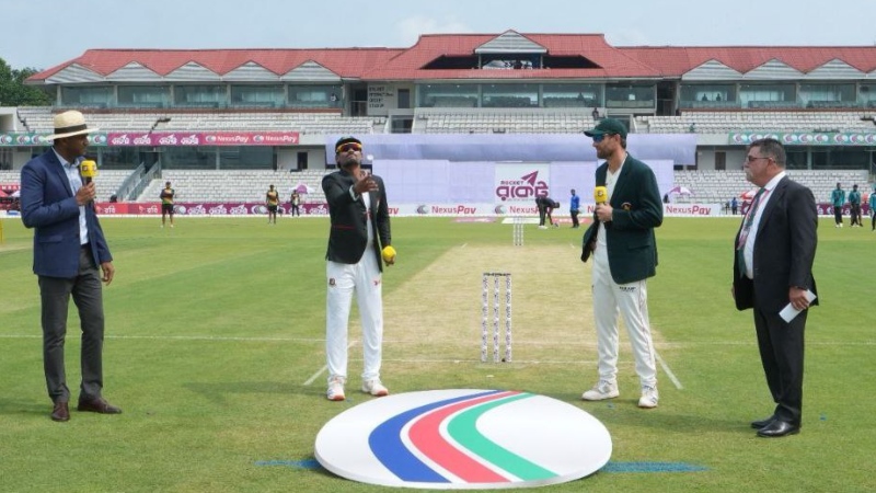 টস জিতে ব্যাটিংয়ে বাংলাদেশ টস জিতে ব্যাটিংয়ে বাংলাদেশ