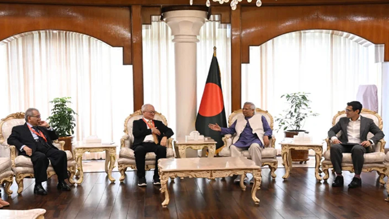 প্রধান উপদেষ্টার সঙ্গে দক্ষিণ কোরিয়ার বিনিয়োগকারীদের বৈঠক প্রধান উপদেষ্টার সঙ্গে দক্ষিণ কোরিয়ার বিনিয়োগকারীদের বৈঠক