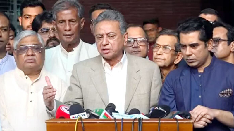 ঐকমত্যের বাইরে সংস্কারের কোনো সুযোগ নেই: আমির খসরু ঐকমত্যের বাইরে সংস্কারের কোনো সুযোগ নেই: আমির খসরু
