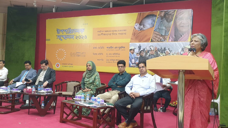সরকার সুশাসন প্রতিষ্ঠায় কাজ করছে: সমাজকল্যাণ উপদেষ্টা সরকার সুশাসন প্রতিষ্ঠায় কাজ করছে: সমাজকল্যাণ উপদেষ্টা