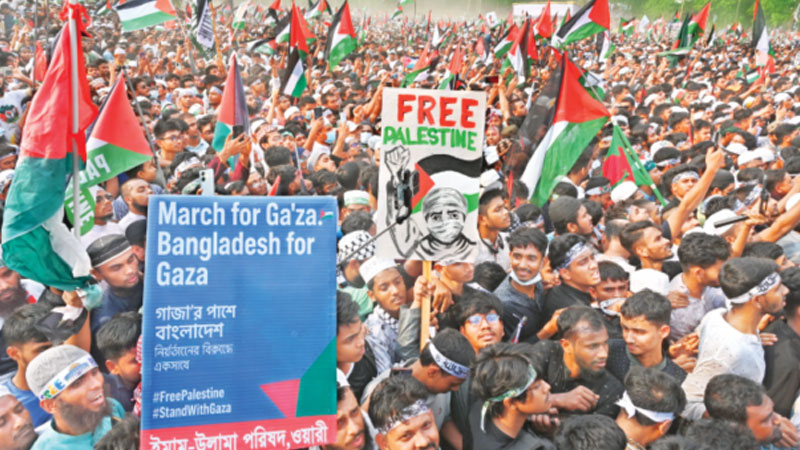 ঢাকা জনসমুদ্র, গণহত্যার প্রতিবাদ ঢাকা জনসমুদ্র, গণহত্যার প্রতিবাদ